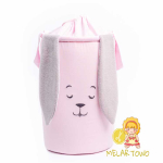 Kosz na zabawki KRÓLIK pink (40/50/60cm)