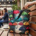 Torebka damska L- PARASOLE 1 velvet