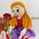 Maskotka na zamówienie. Projekt lalka Złotowłosa