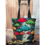 Torebka damska L- PARASOLE 1 velvet