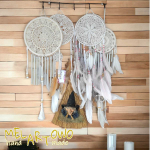 Łapacz snów 30/90 cm WHITE 2656