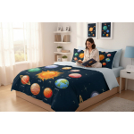 Kosmos- zestaw pościeli