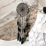 Łapacz snów 30/115cm BLACK black