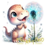 Dinozaur smile blue- zestaw poscieli