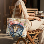 Torebka damska M- SKORPION znak zodiaku- minky