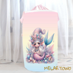 Kosz na zabawki SYRENA (40/50/60cm/120cm) personalizacja