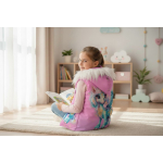 Kamizelka/ bezrękawnik  UNICORN pink 122/128 cm  7-8lat