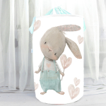 Kosz na zabawki KRÓLIK serce green (40/50/60cm)