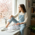 Szydełkowa Torebka „Biała Perła”