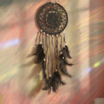 Łapacz snów 20/65cm Black, brylancik