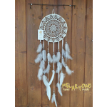 Łapacz snów 25/90 cm WHITE 730