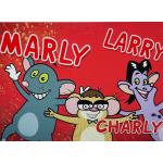 Maskotka na zamówienie. Projekt - Marly, Charly, Larry