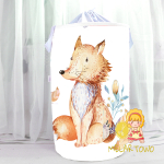 Kosz na zabawki LISEK boho (40/50/60cm)