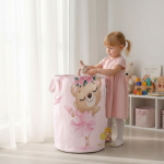 Baletnica misia- kosz na zabawki (40/50/60cm/120cm) personalizacja