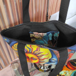 Torebka damska L- SŁOŃCE/ KSIĘŹYC PES