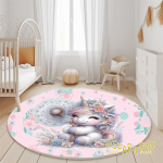 Jednorożec dmuchawiec- mata do pokoiku dzięciecego