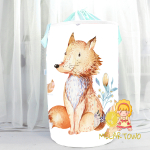 Kosz na zabawki LISEK boho (40/50/60cm)