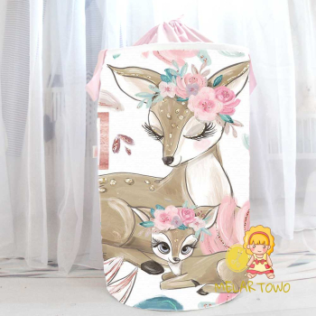 Kosz na zabawki JELONKI (40/50/60cm)