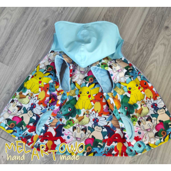 Kamizelka/ bezrękawnik  POKEMONY 122/128cm  7-8 lat