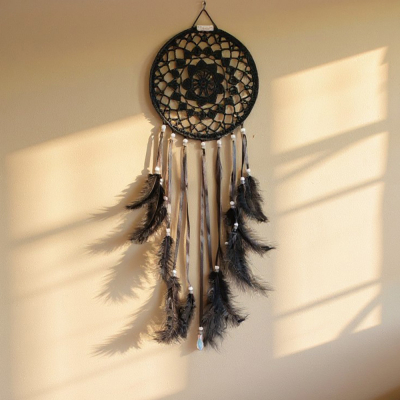 Łapacz snów 20/65cm Black, brylancik