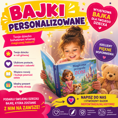Bajka personalizowana od 99 zł