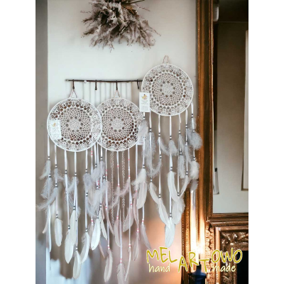 Łapacz snów 25/90 cm WHITE 730