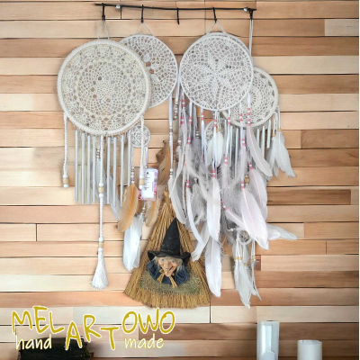 Łapacz snów 30/90 cm WHITE 2656