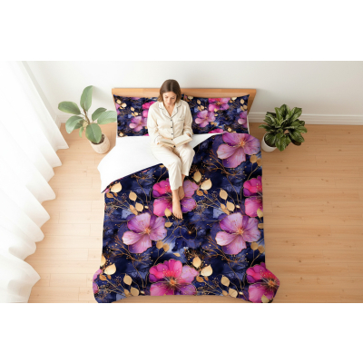 Kwiaty ogromne- zestaw pościeli