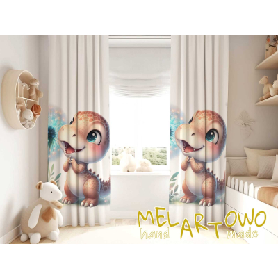 Dinozaur smile- zasłona okienna