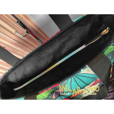 Torebka damska L- PARASOLE 1 velvet