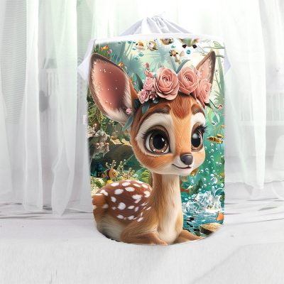 Kosz na zabawki JELONEK  sarenka (50/60cm)