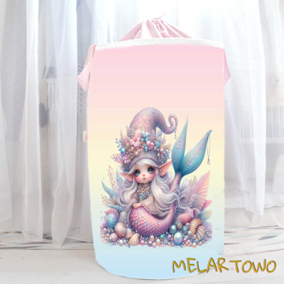 Kosz na zabawki SYRENA (40/50/60cm/120cm) personalizacja