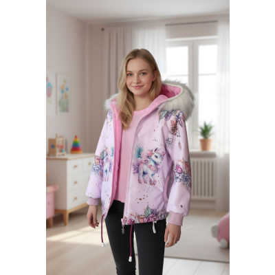 Kurtka JEDNOROŻEC prince 110-140cm