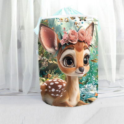 Kosz na zabawki JELONEK  sarenka (50/60cm)