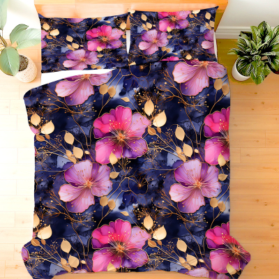 Kwiaty ogromne- zestaw pościeli