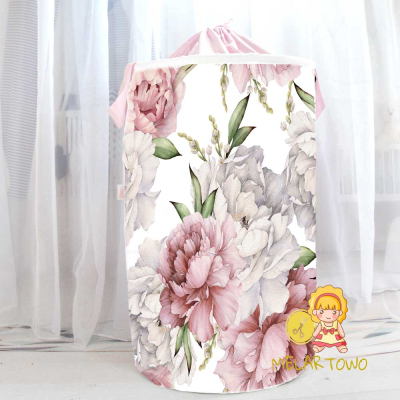 Kosz na zabawki PIWONIE (40/50/60cm/120cm) personalizacja