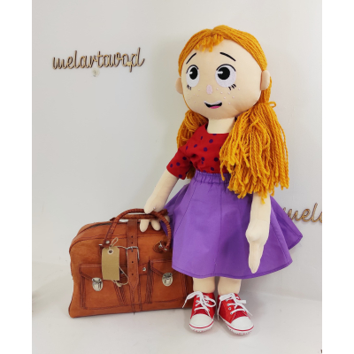 Maskotka na zamówienie. Projekt lalka Złotowłosa