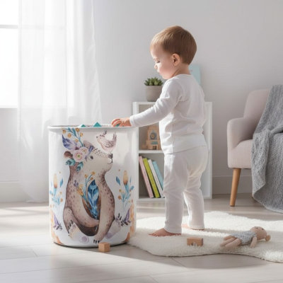 Kosz na zabawki MISIO boho (40/50/60cm)