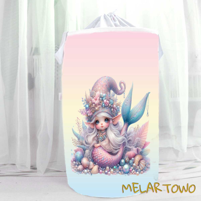 Kosz na zabawki SYRENA (40/50/60cm/120cm) personalizacja