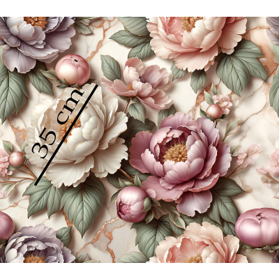 Peonie, ogromne kwiaty- zestaw pościeli