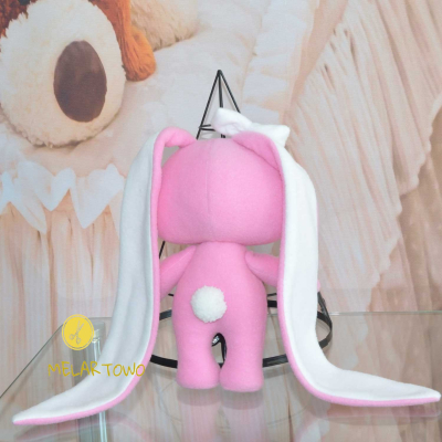 Różowa królica - maskotka, przytulanka z personalizacją